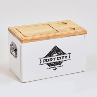 Wood Top Cooler